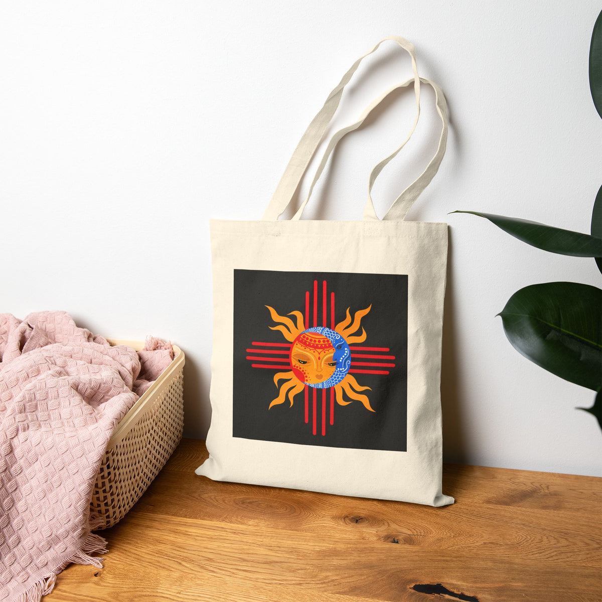 Sun and Moon Zia Tote
