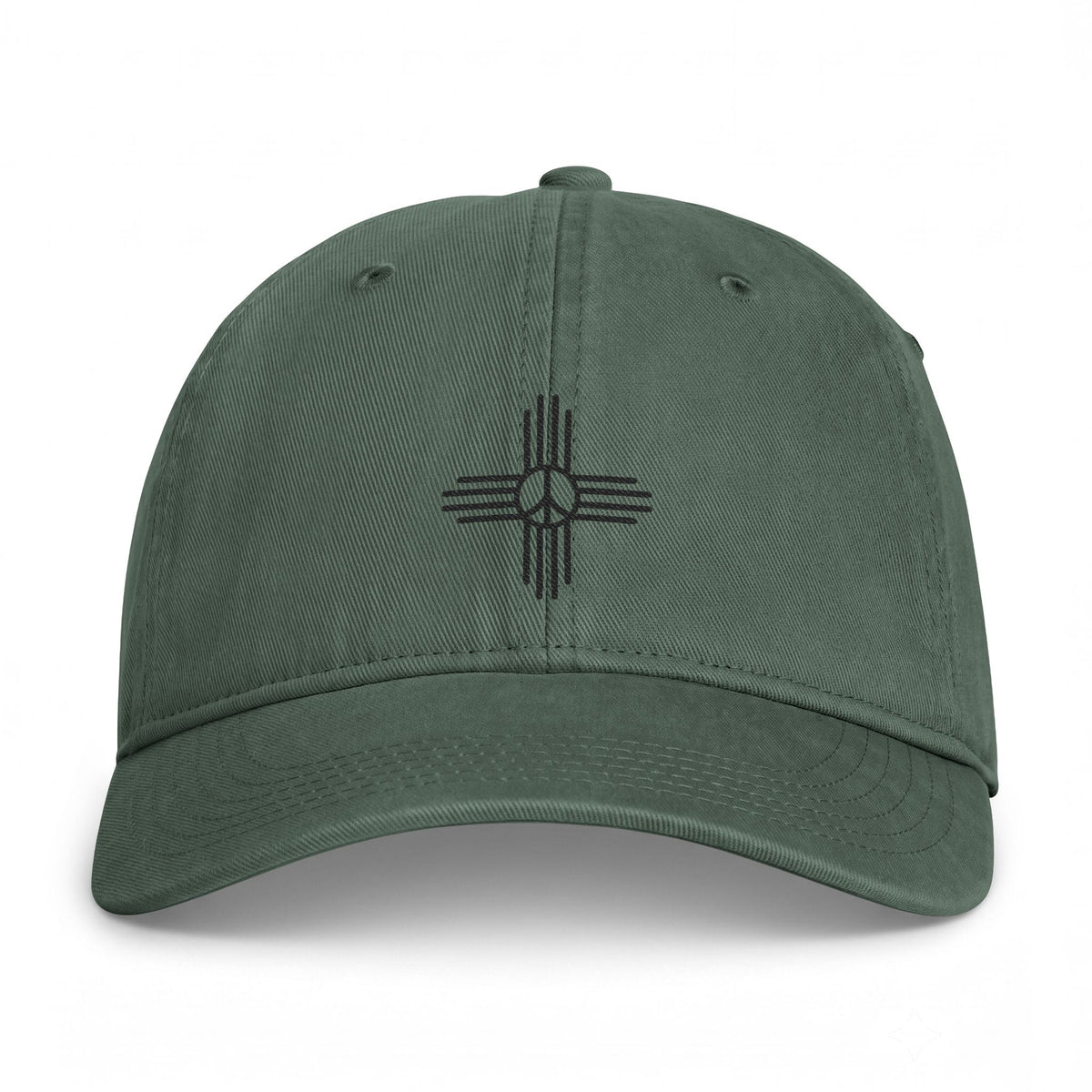 Desert Drift Washed Cap — Vintage Zia Embroidered Hat