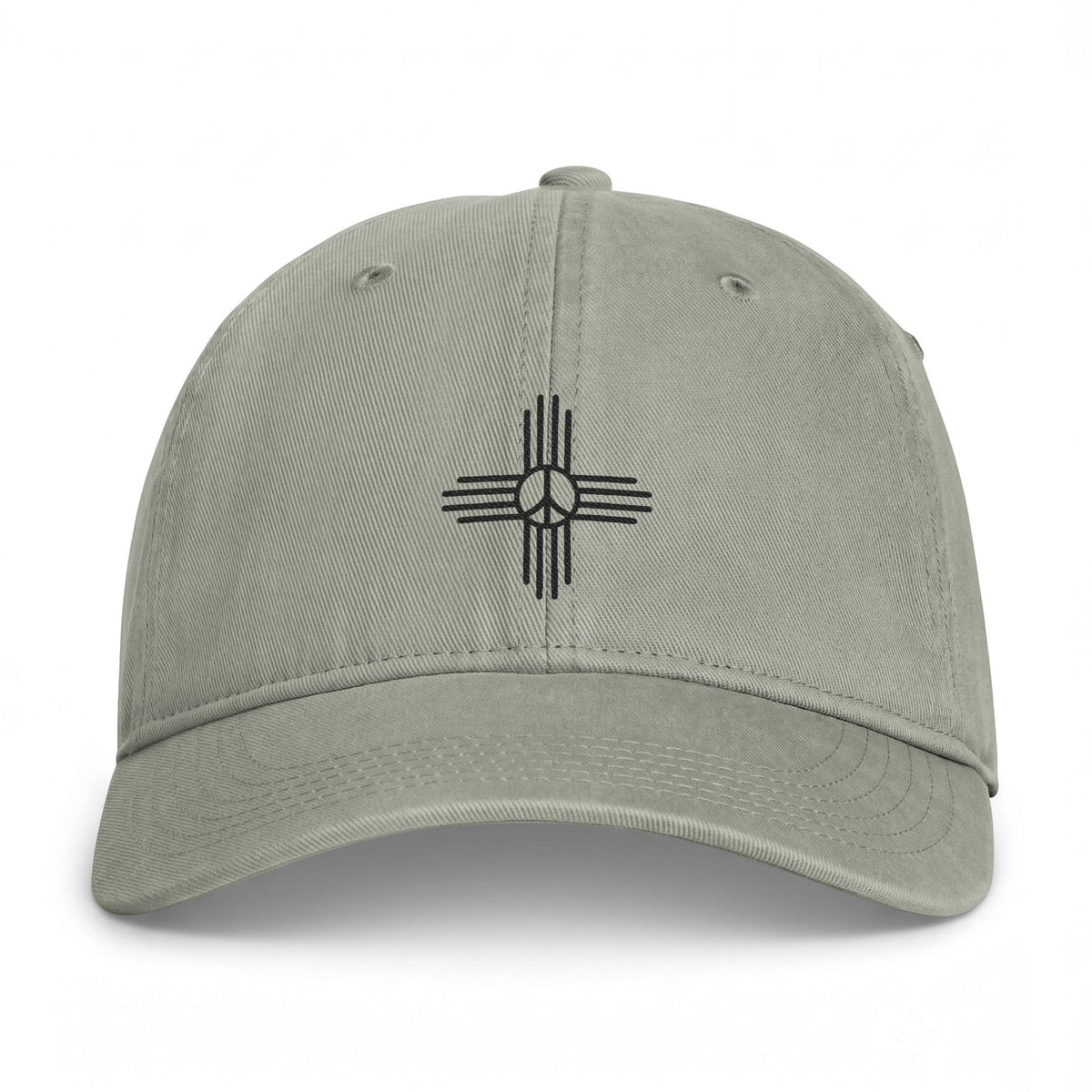 Desert Drift Washed Cap — Vintage Zia Embroidered Hat